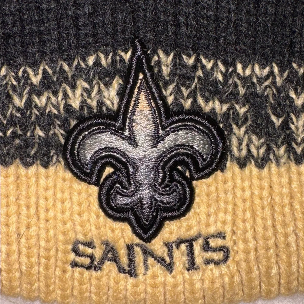 NFL NEW ORLEANS SAINTS TOBOGGAN HAT CAP